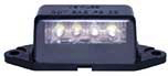 number plate lights