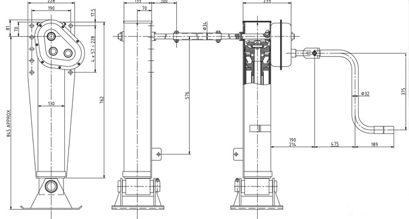 trailer landing legs chart